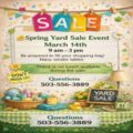 Spring Yard Sale