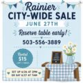 Rainier City - Wide sale