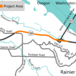 ODOT Project Alert: Paving and ramp closures on U.S. 30 in Rainier