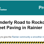 U.S. 30 Paving in Rainier - Expect Ramp Closures